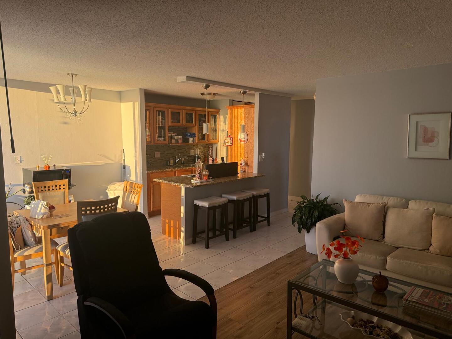 1043 South York Road, Unit 411 Bensenville, IL 60106 - Photo 11 of 31 a living room with furniture and a window