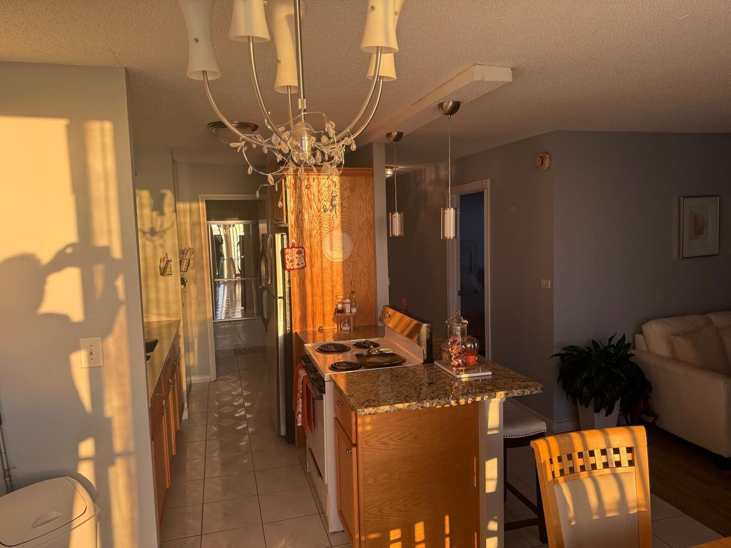 1043 South York Road, Unit 411 Bensenville, IL 60106 - Photo 12 of 31 a dining room with furniture and chandelier