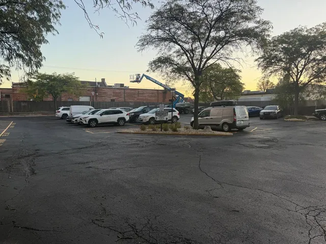 a view of the street