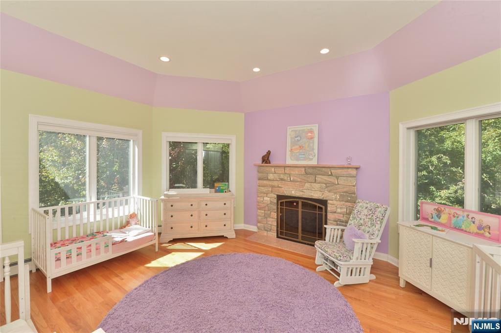 14 Werimus Brook Road Saddle River, NJ 07458 - Photo 41 of 50 a living room with furniture and a fireplace