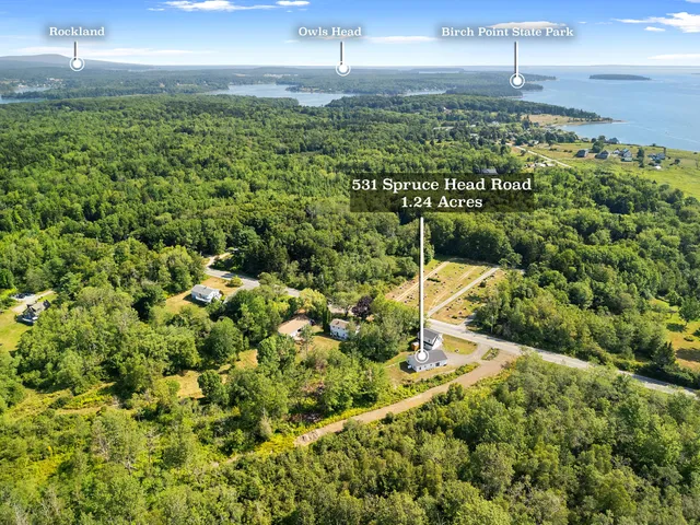 $469,000 | 531 Spruce Head Road, South Thomaston, ME 04858