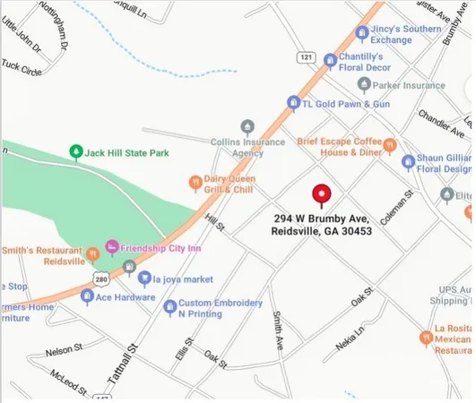 $12,000 | 294 Brumby Avenue, Reidsville, GA 30453