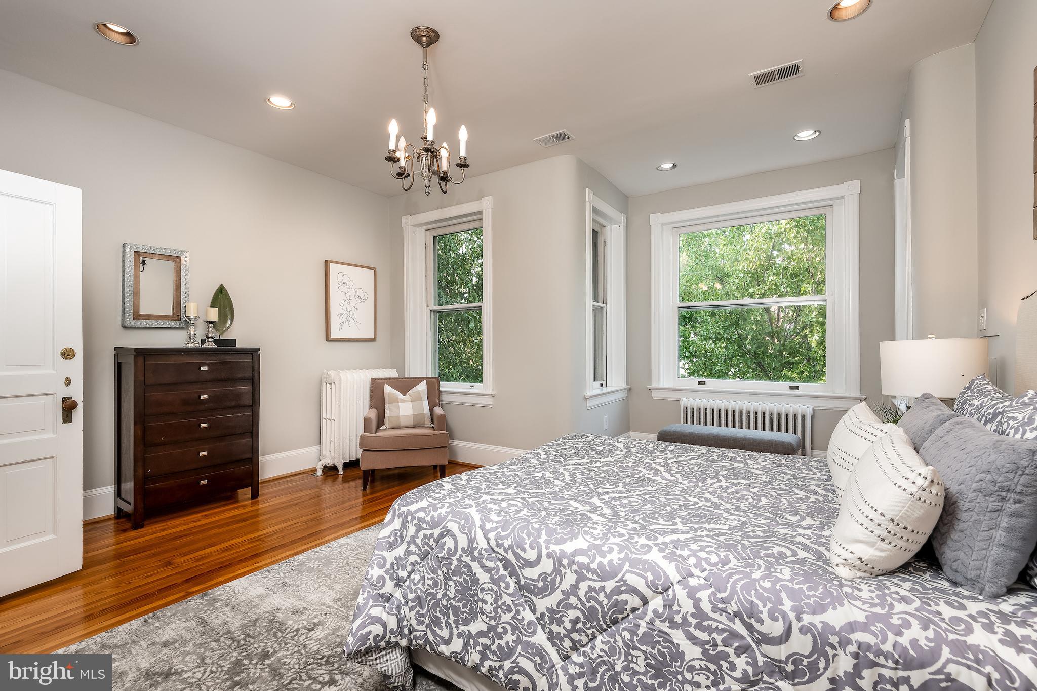 721 A Street Southeast Washington, DC 20003 - Photo 24 of 46 Primary bedroom with northern exposure