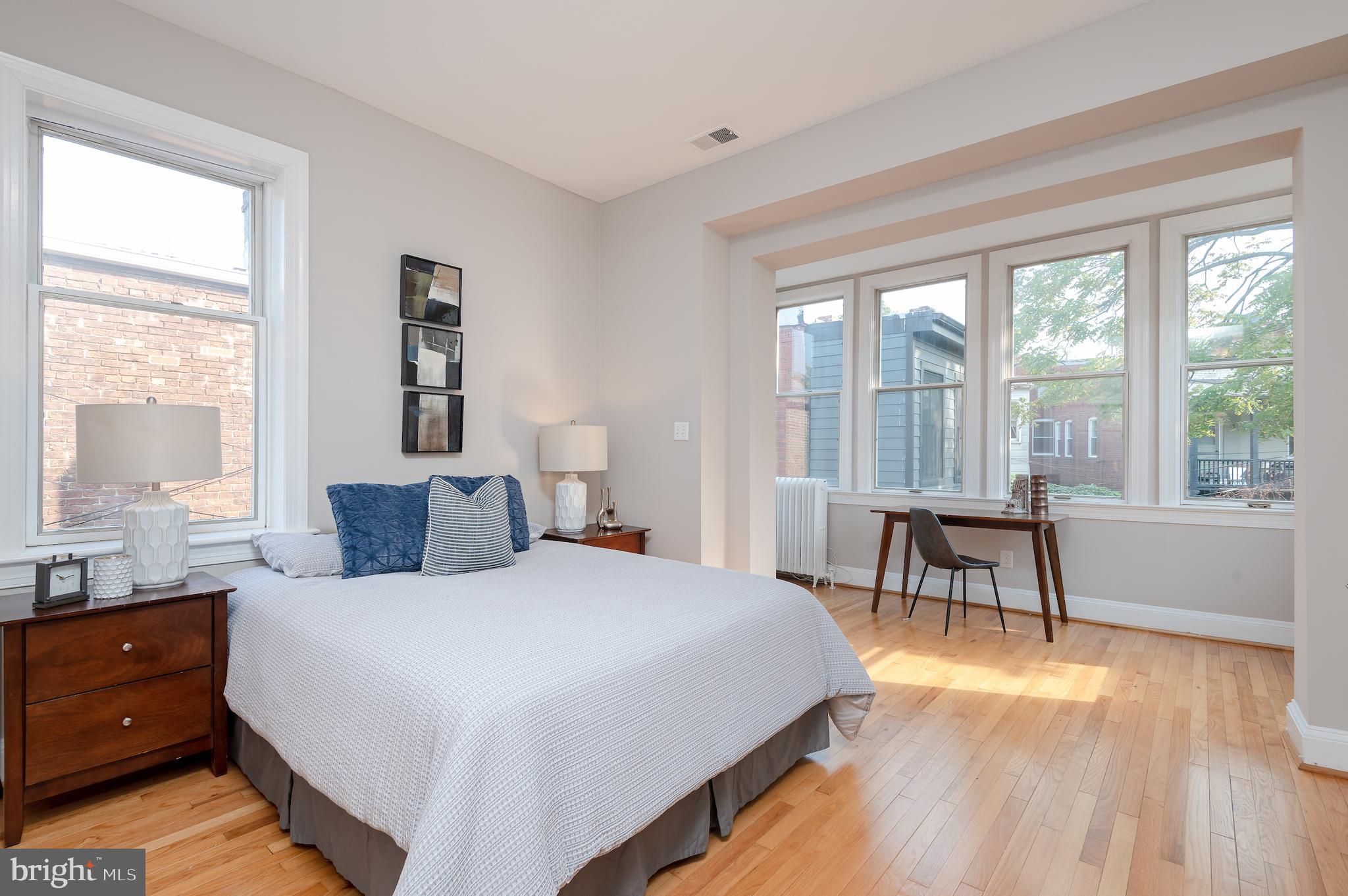 721 A Street Southeast Washington, DC 20003 - Photo 29 of 46 Huge rear bedroom