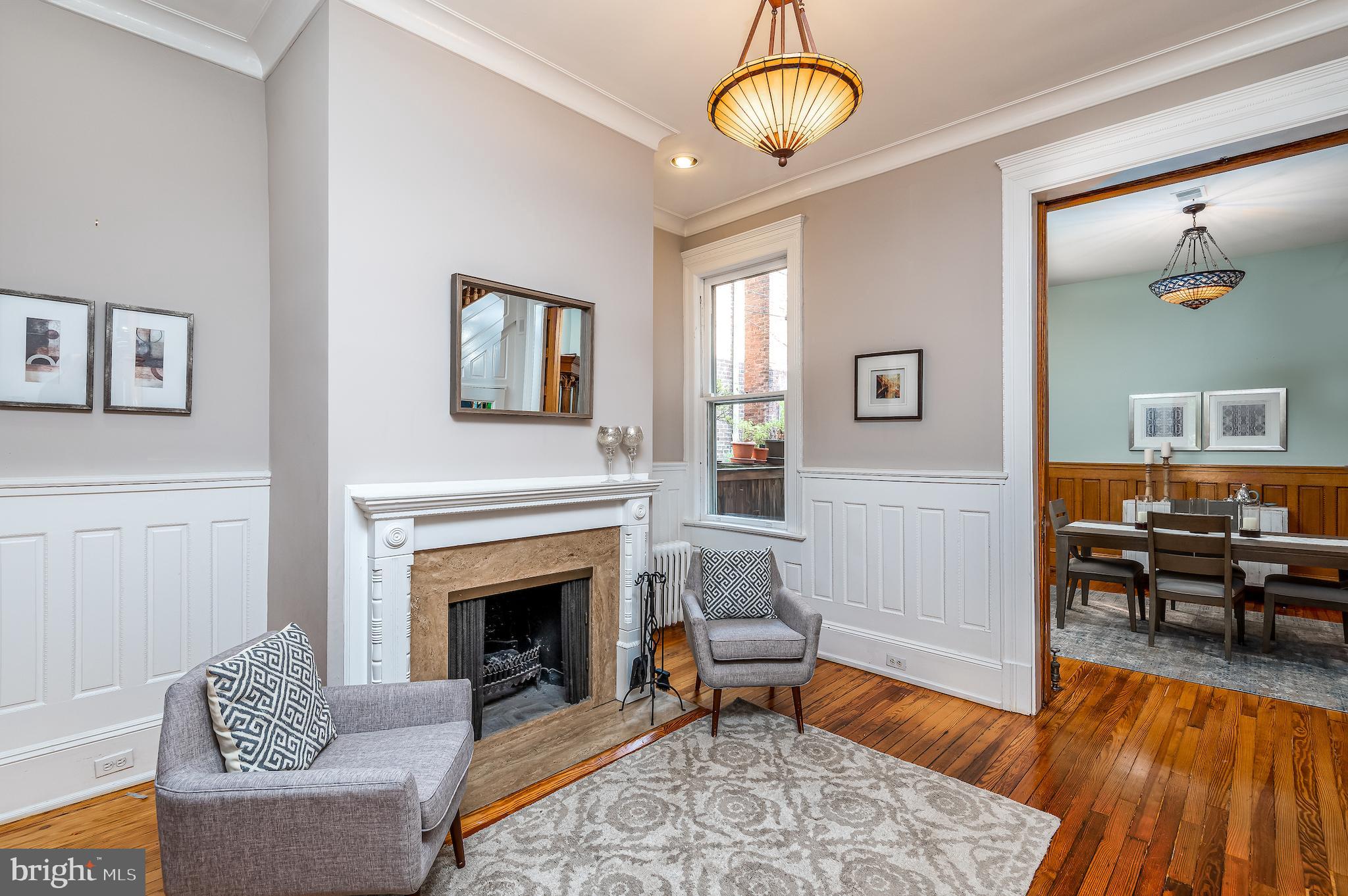 721 A Street Southeast Washington, DC 20003 - Photo 9 of 46 Middle Parlor