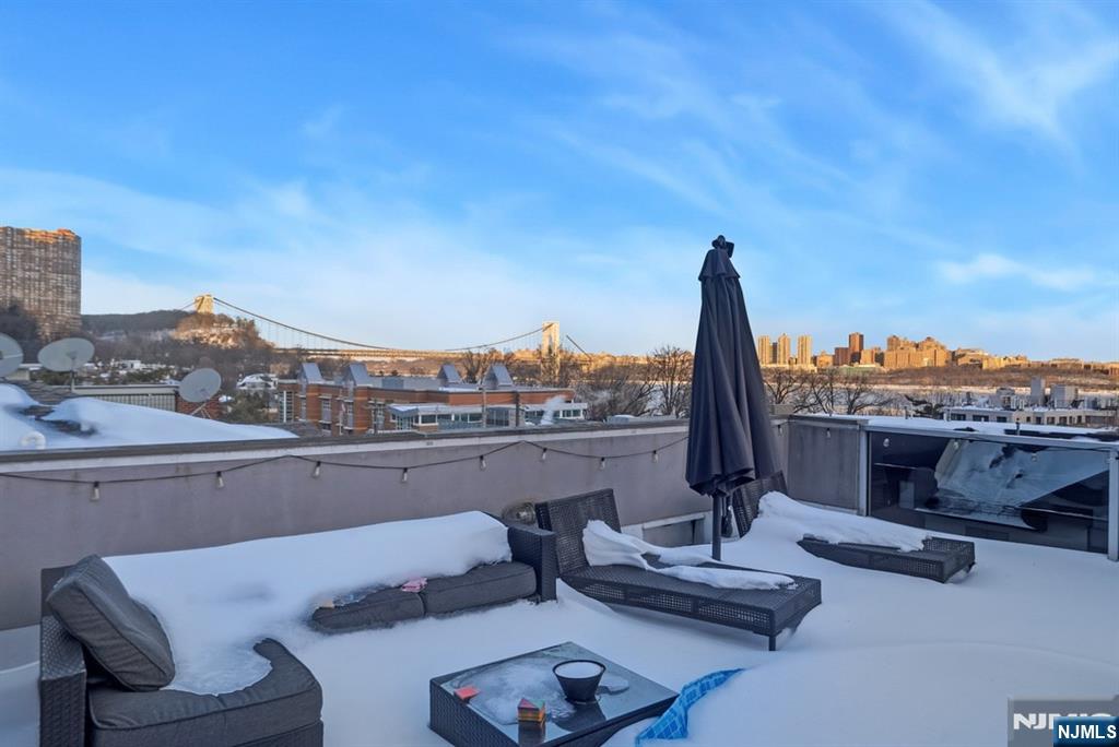 760 Undercliff Avenue, Unit B Edgewater, NJ 07020 - Photo 6 of 49 a view of a terrace with furniture