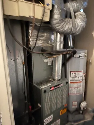 a view of storage and utility room