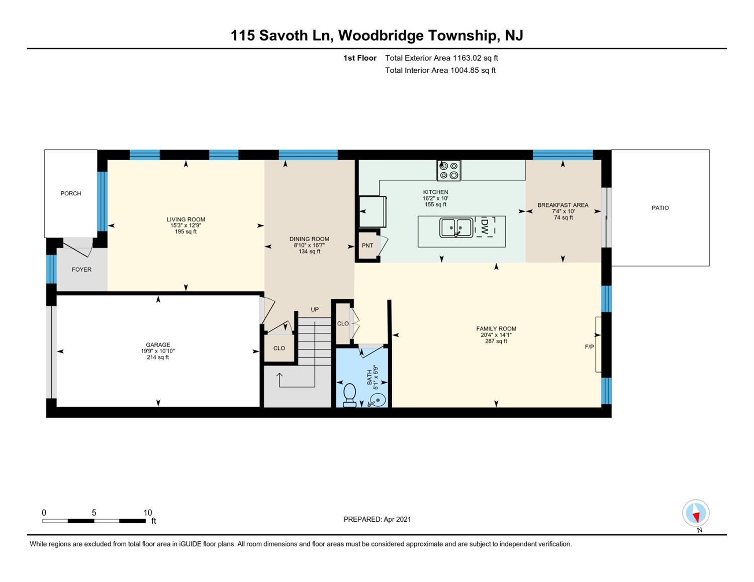 115 Savoth Lane Colonia, NJ 07067 - Photo 25 of 26 Gallery Image 25