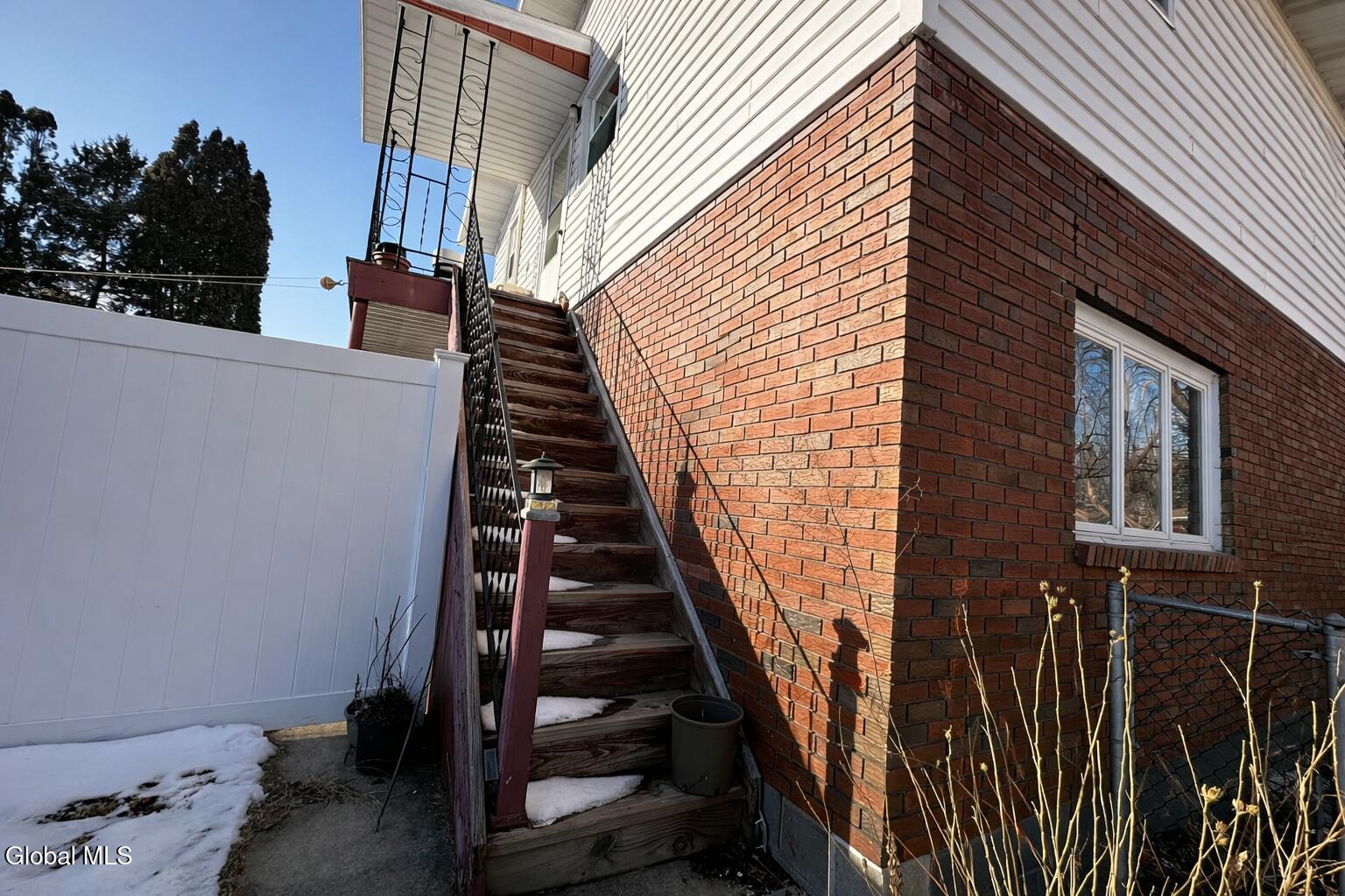 113 Russell Road, Unit 2 Albany, NY 12203 - Photo 17 of 17 Back Entrance Stairs