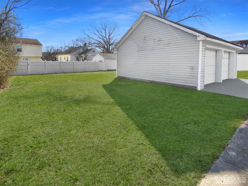122 South Lincoln Avenue Middlesex, NJ 08846 - Photo 36 of 37 a view of a backyard with a garden