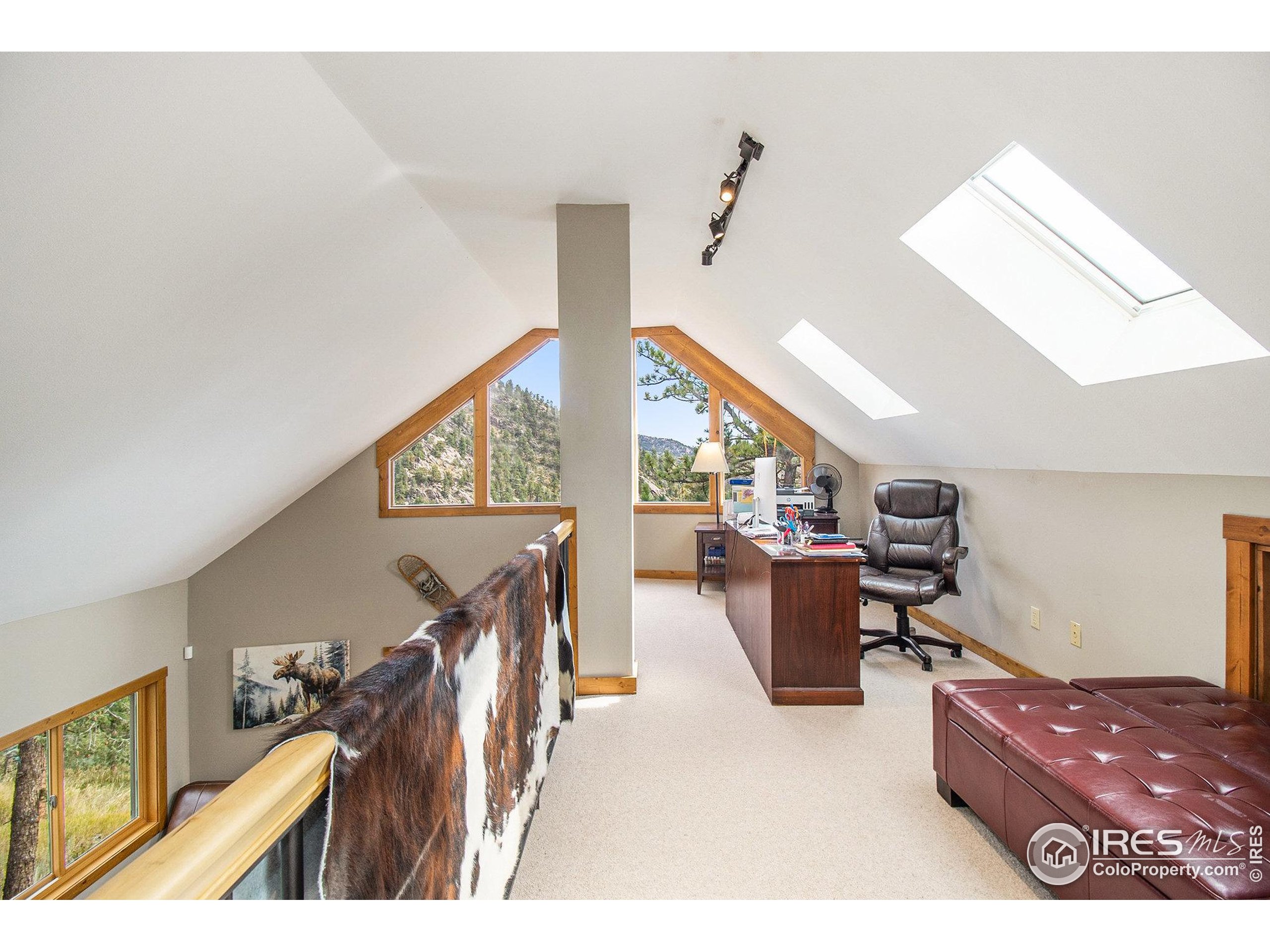 270 Choctaw Road Lyons, CO 80540 - Photo 14 of 26 a living room with furniture and a flat screen tv