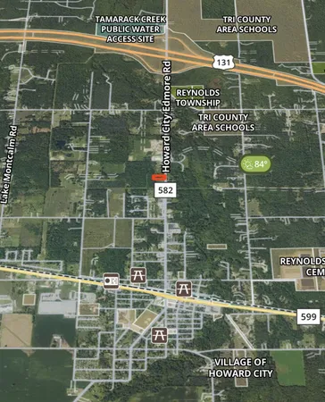 $99,900 | Vl West Howard City Edmore Road, Howard City, MI 49329