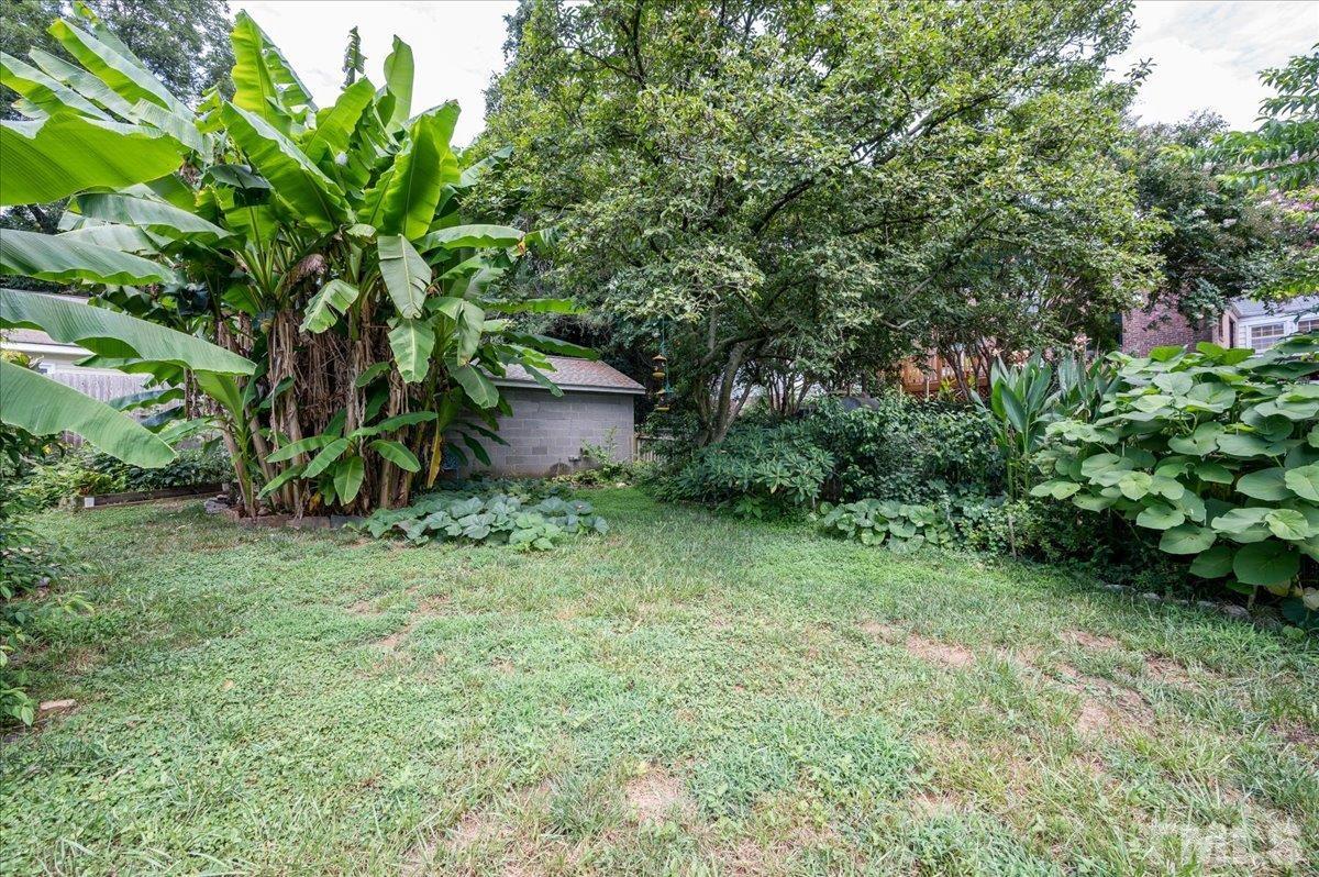 511 Frank Street Raleigh, NC 27604 - Photo 26 of 26 a view of a garden