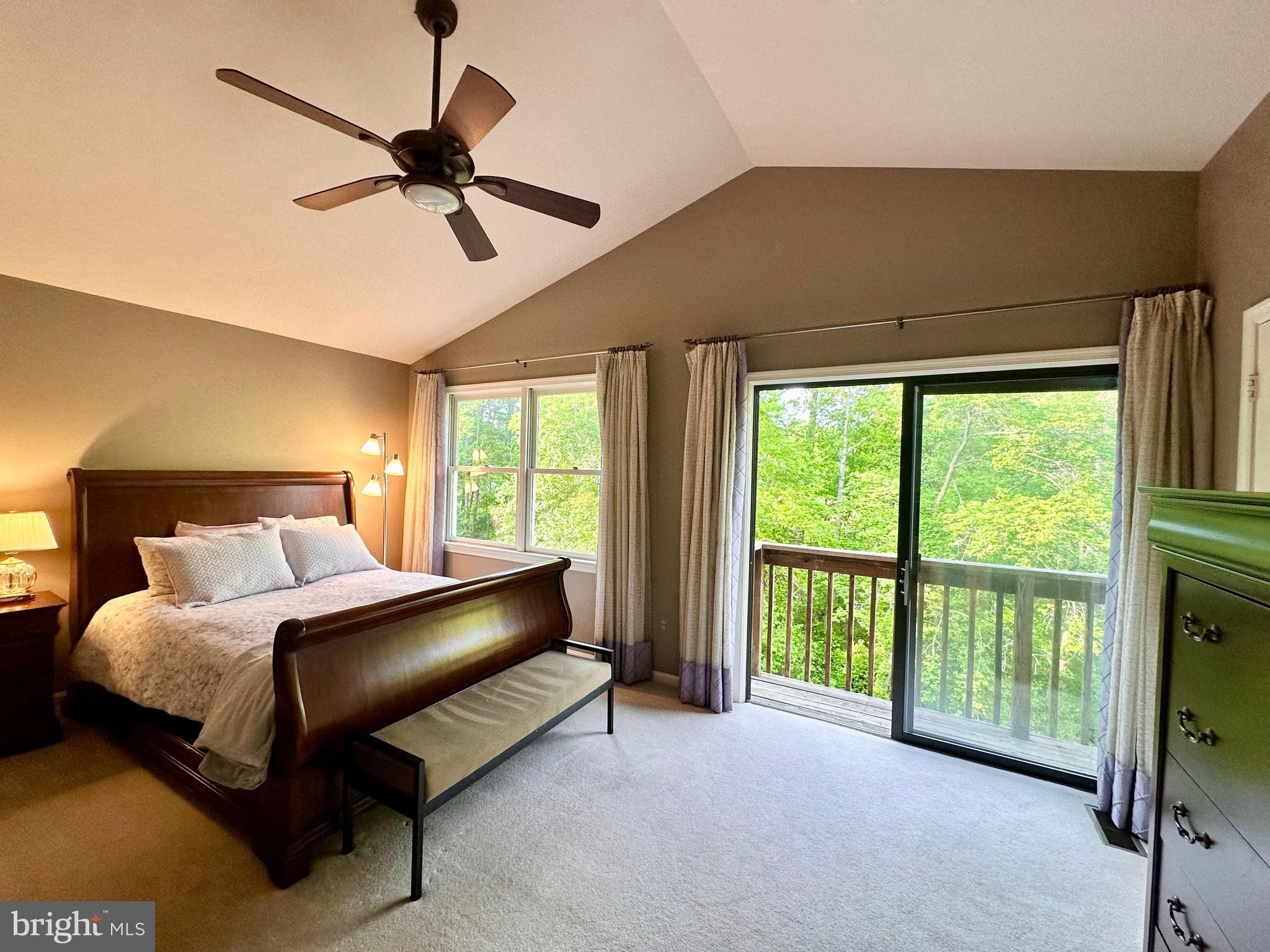 7929 Valleyfield Drive Springfield, VA 22153 - Photo 20 of 39 a bedroom with a bed and a large window