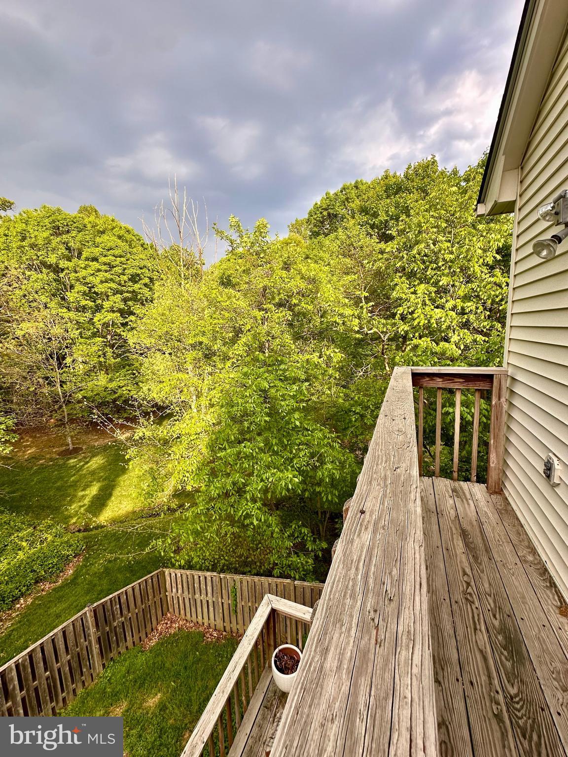 7929 Valleyfield Drive Springfield, VA 22153 - Photo 25 of 39 a view of balcony with furniture