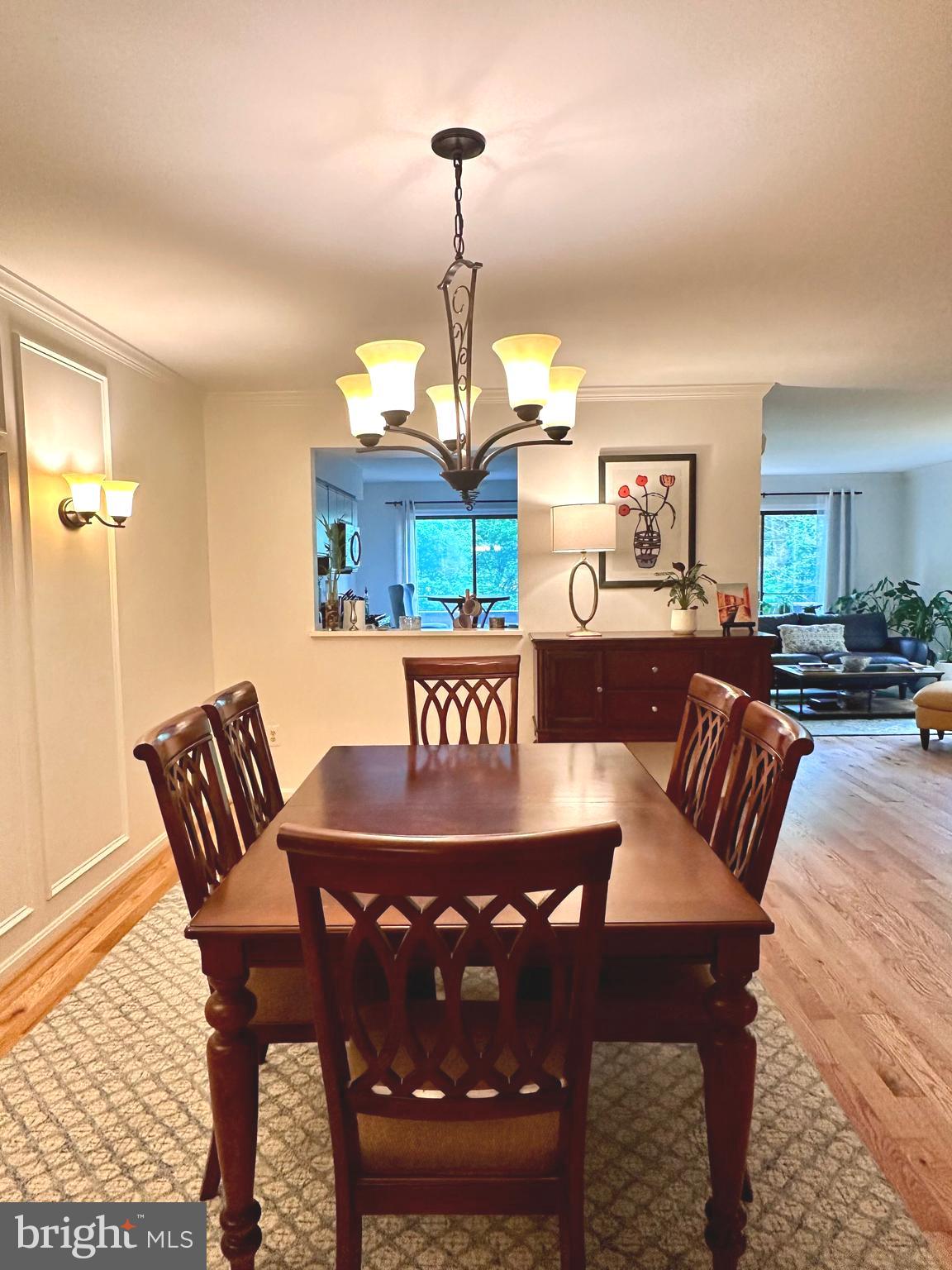7929 Valleyfield Drive Springfield, VA 22153 - Photo 9 of 39 a view of a dining room with furniture