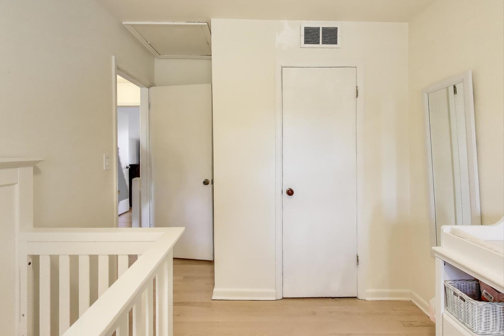 3131 Central Street Evanston, IL 60201 - Photo 16 of 28 a view of a hallway with closet and entryway