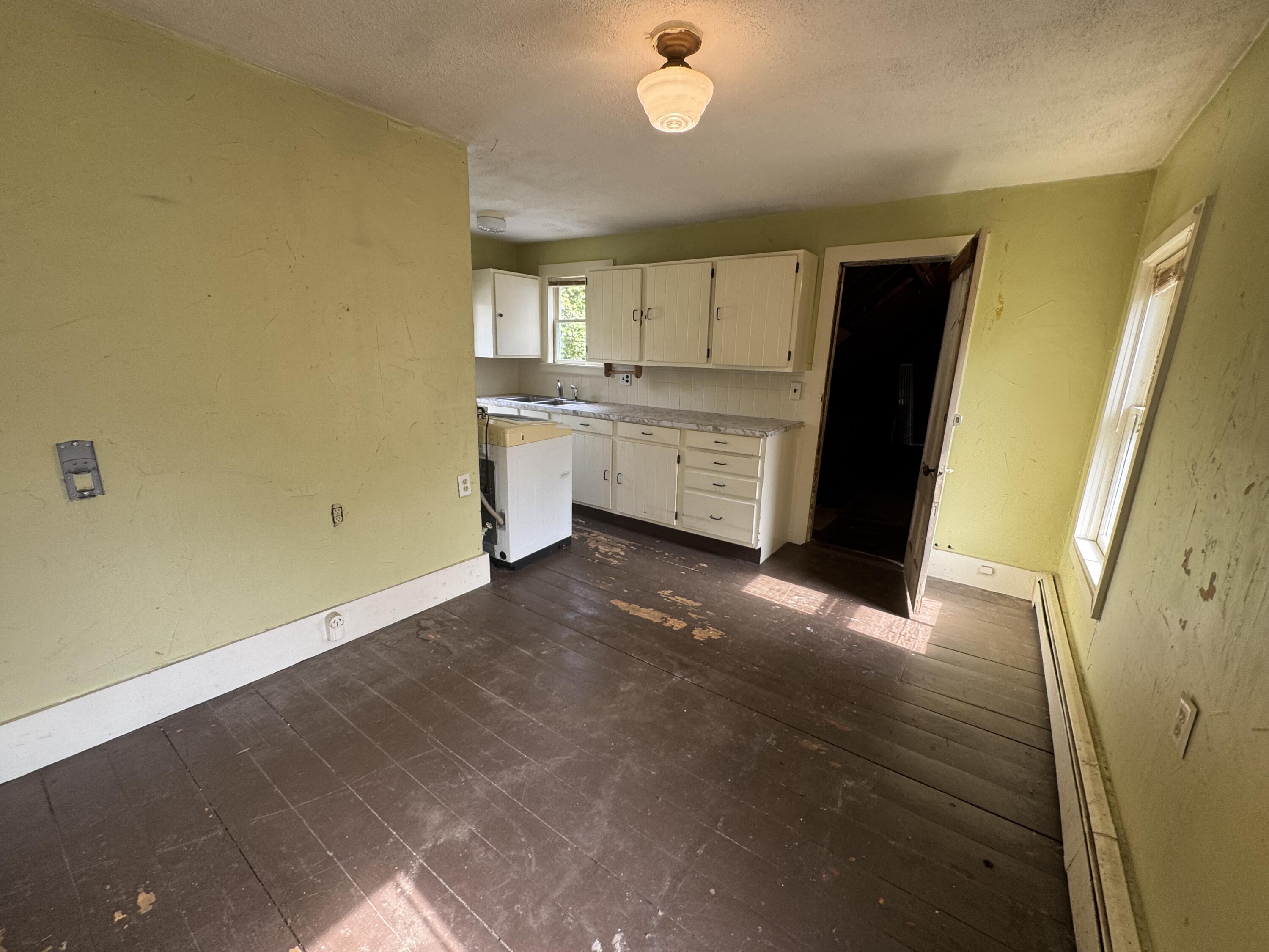 473 Goodwins Mills Road Lyman, ME 04002 - Photo 22 of 39 2nd lvl kitchen and addition door
