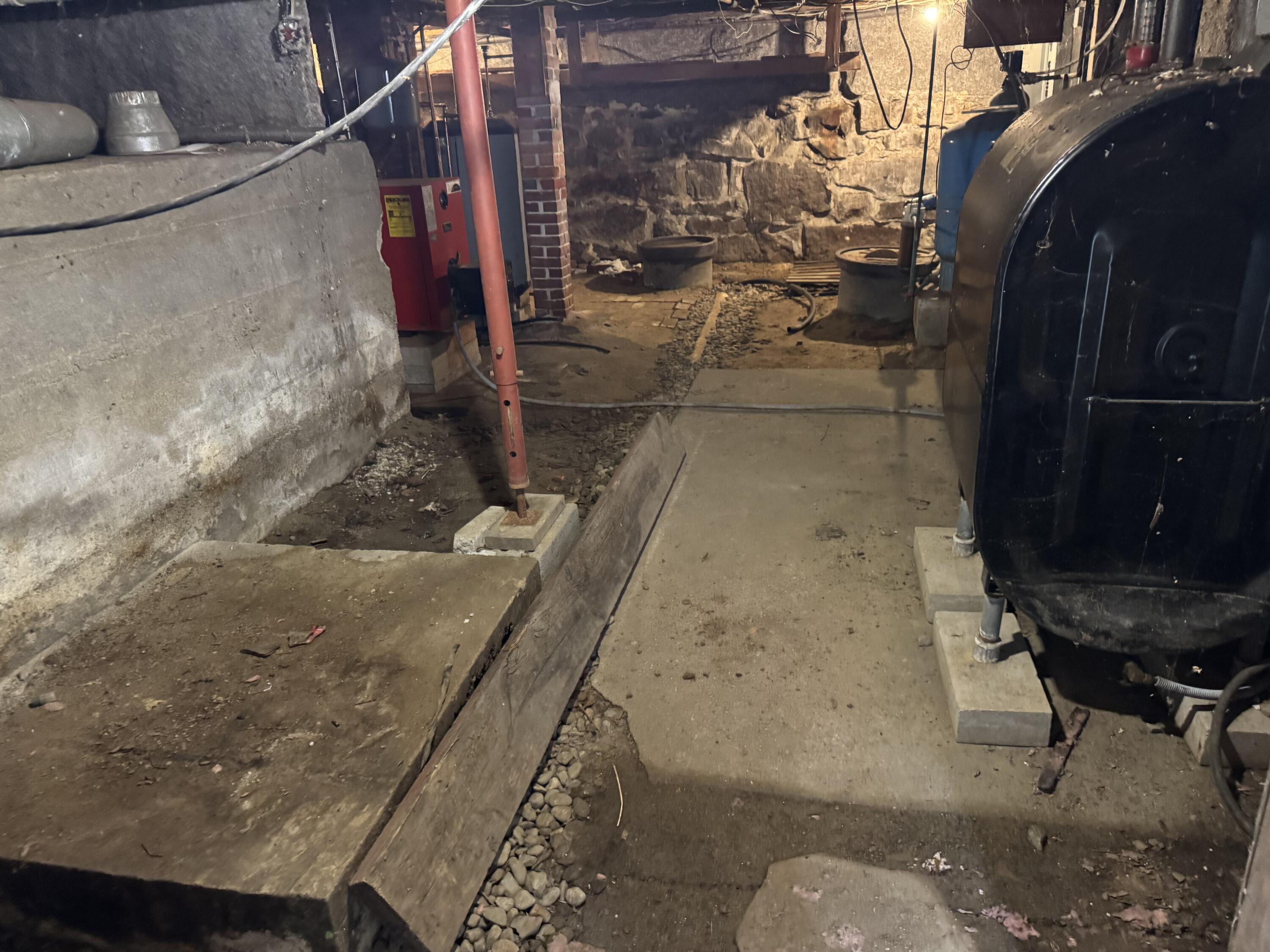 473 Goodwins Mills Road Lyman, ME 04002 - Photo 35 of 39 Basement from bulkhead