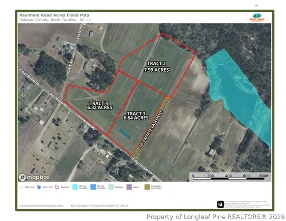 $60,000 | Raynham Road, Fairmont, NC 28340