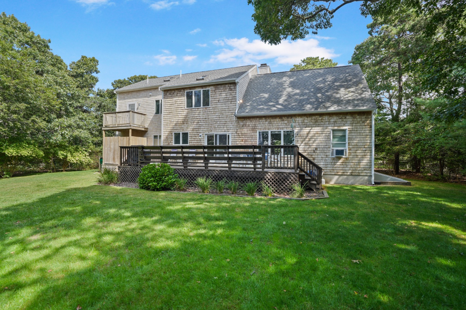 12 Duarte Circle Edgartown, MA 02539 - Photo 41 of 43 a view of a house with a yard