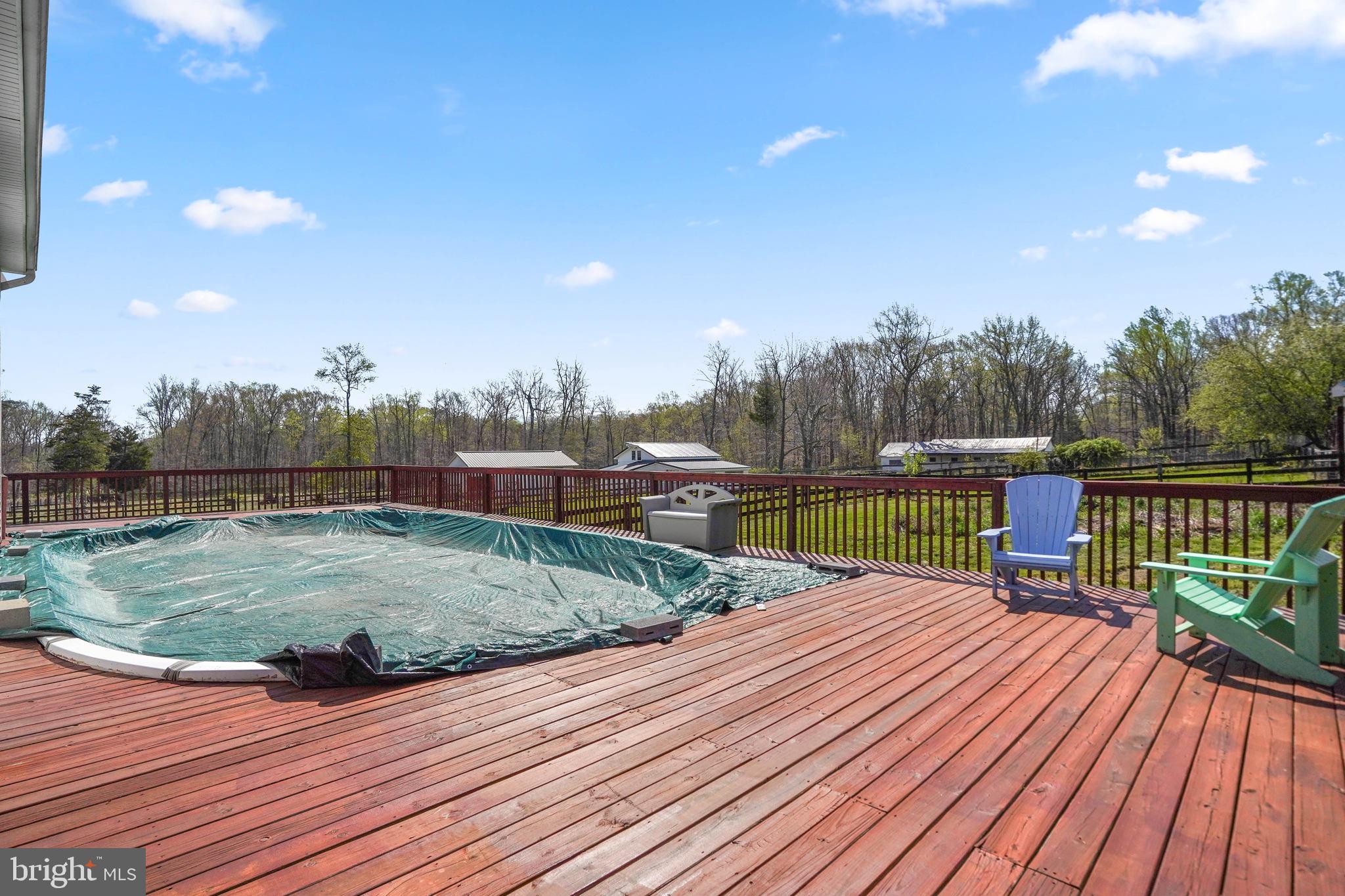 15775 Mt Calvert Road Upper Marlboro, MD 20772 - Photo 32 of 58 Huge deck around pool