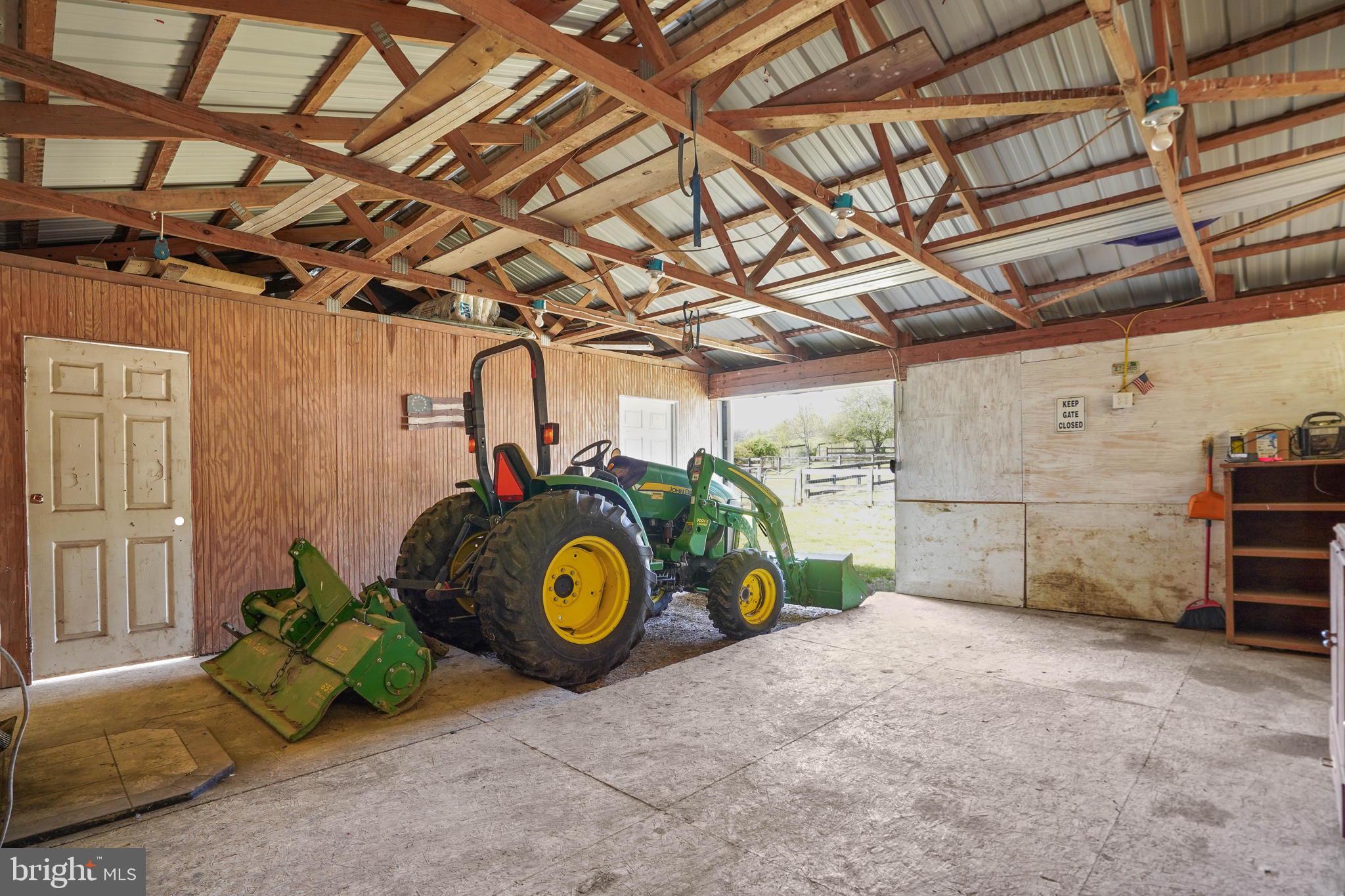 15775 Mt Calvert Road Upper Marlboro, MD 20772 - Photo 49 of 58 Inside tractor shed