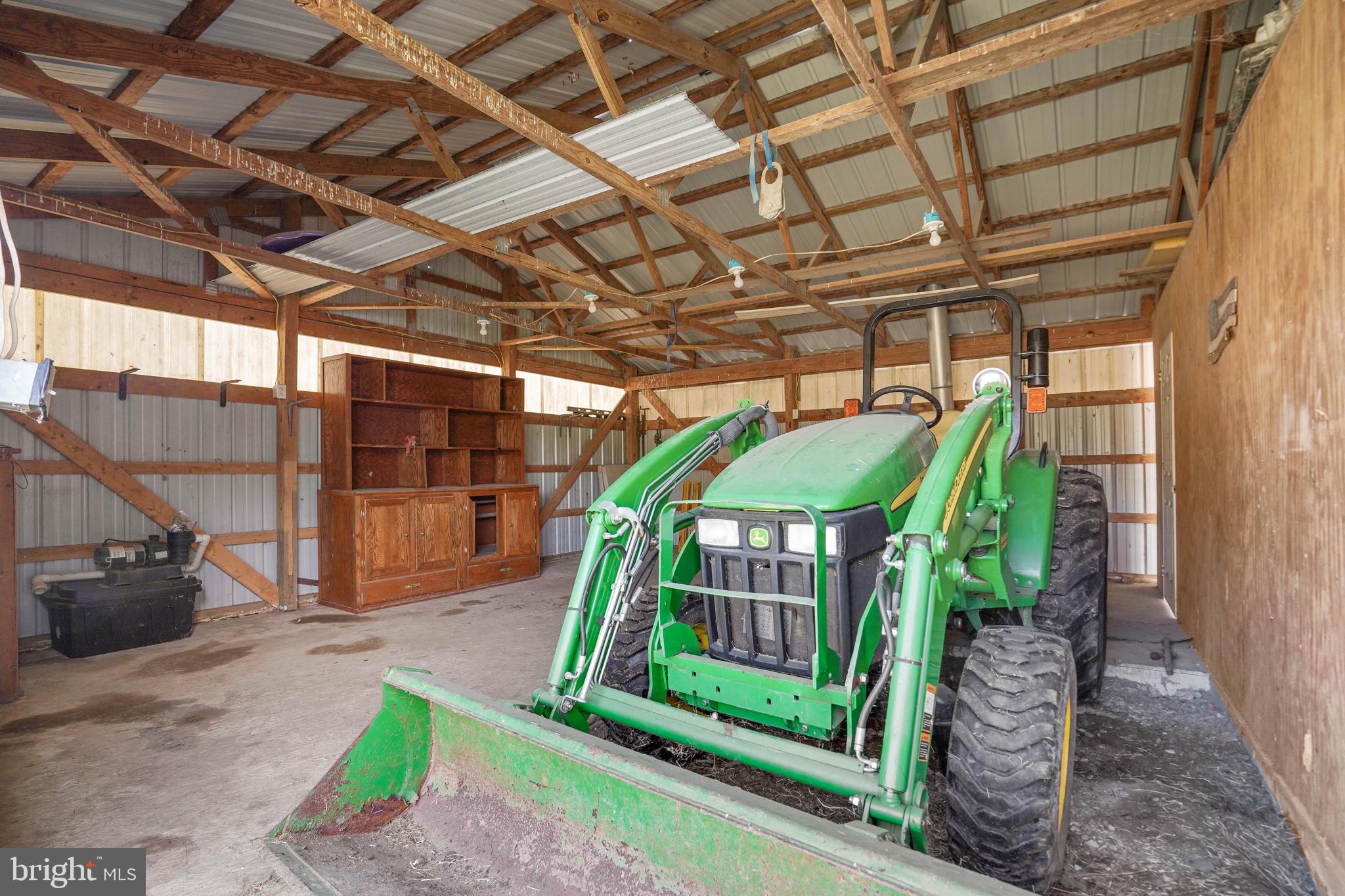 15775 Mt Calvert Road Upper Marlboro, MD 20772 - Photo 50 of 58 Inside tractor shed