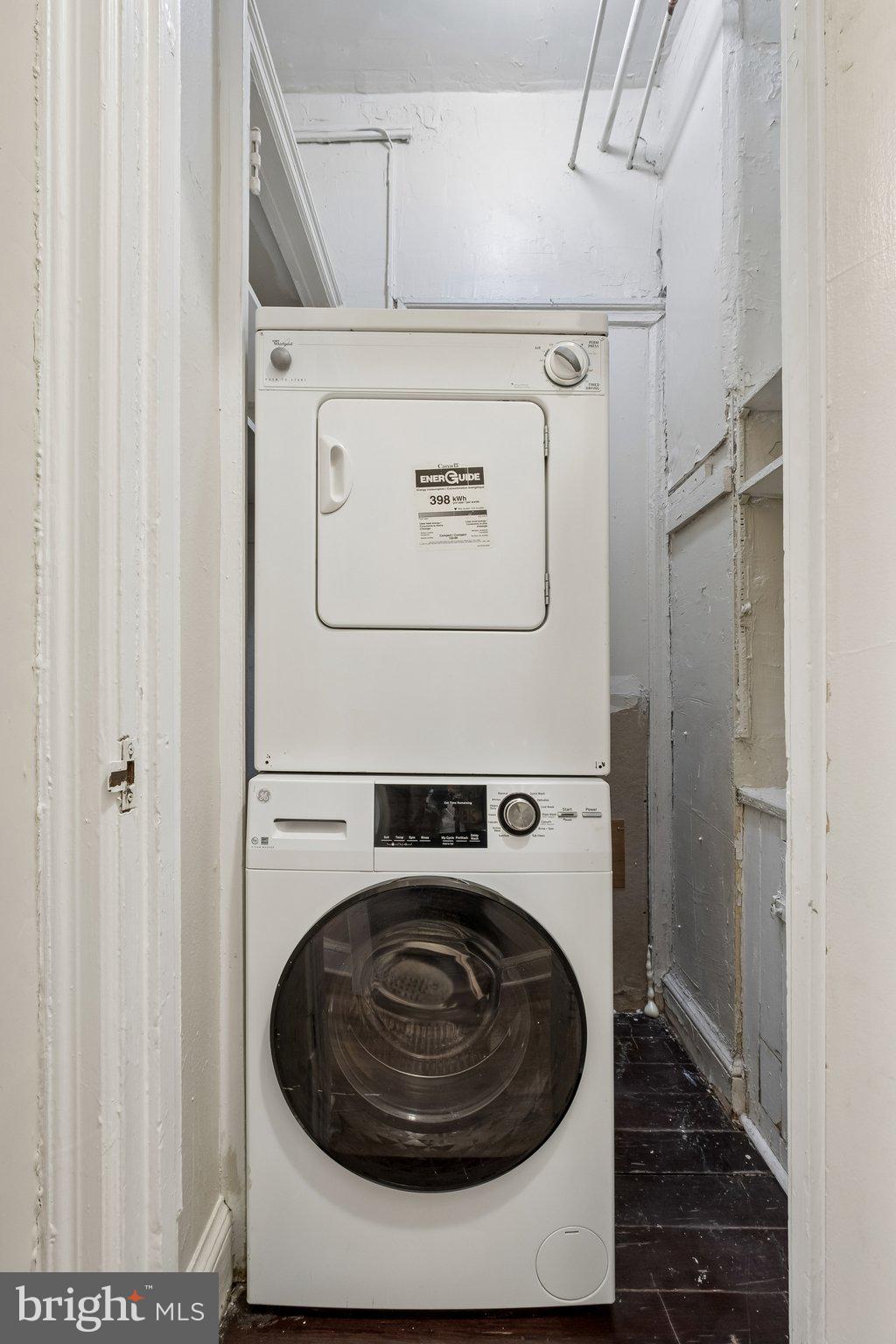 2031 Locust Street, Unit 101 Philadelphia, PA 19103 - Photo 15 of 23 a utility room with dryer and washer