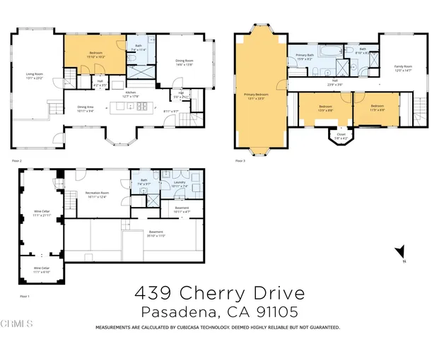 $8,000 | 439 Cherry Drive, Pasadena, CA 91105