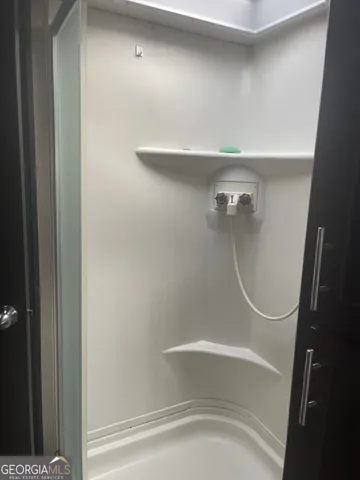 a close view of utility room