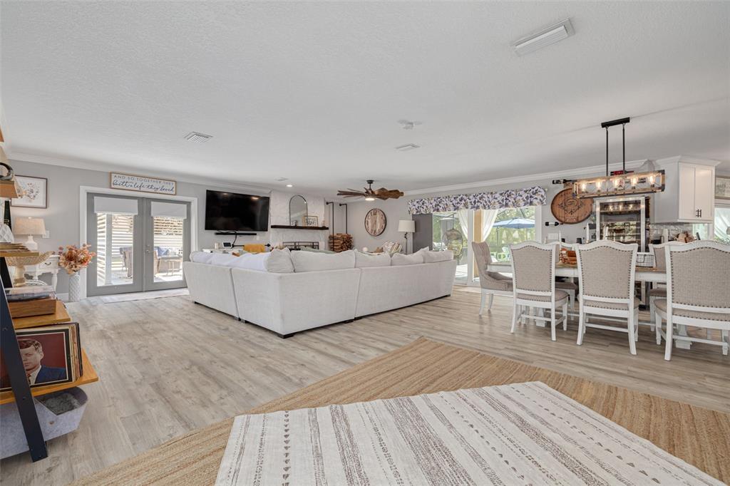 1868 Overview Drive New Port Richey, FL 34655 - Photo 5 of 69 a living room with furniture and a wooden floor