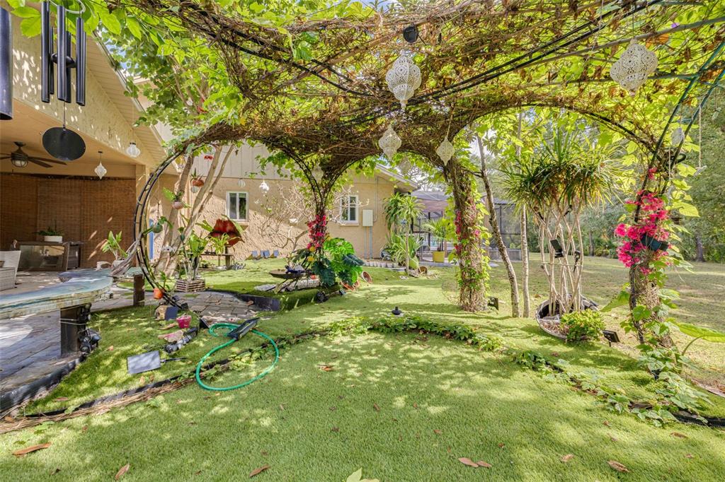 1868 Overview Drive New Port Richey, FL 34655 - Photo 60 of 69 a view of back yard of the house