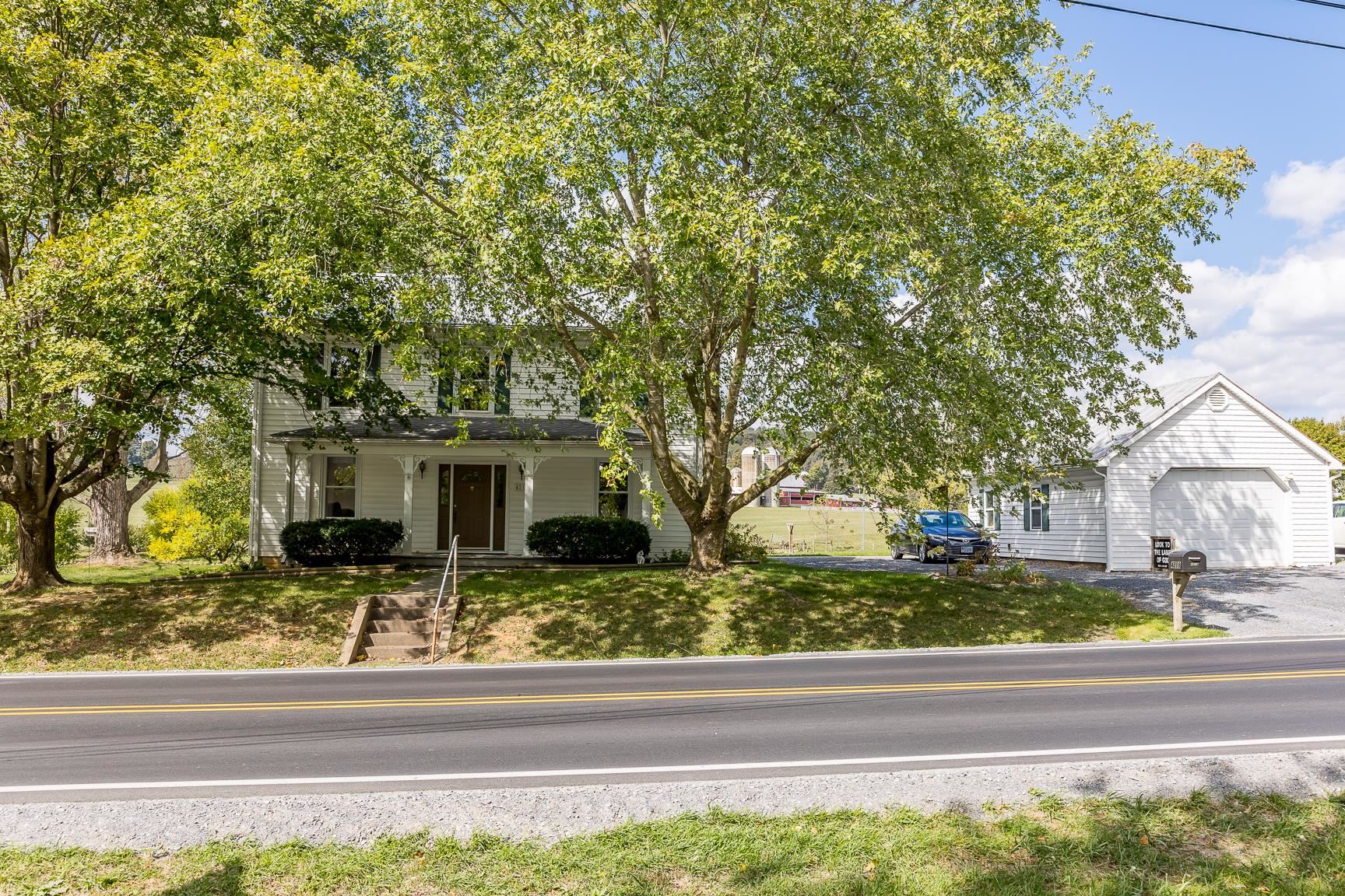 4218 Cross Keys Road Mount Crawford, VA 22841 - Photo 48 of 75 a view of a house with a outdoor space