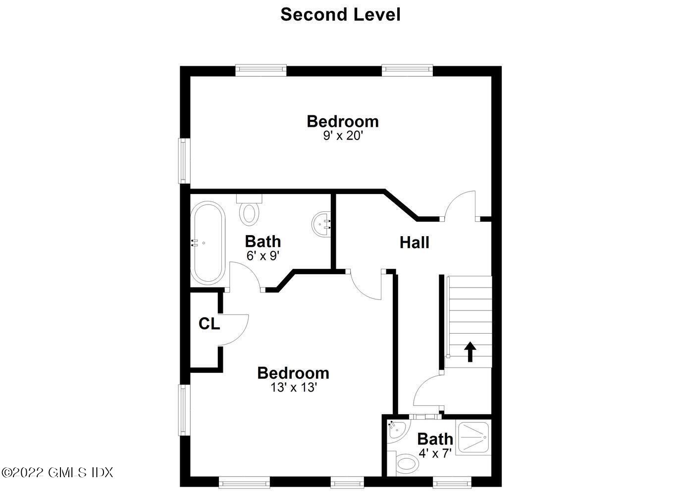 19 Division Street Greenwich, CT 06830 - Photo 9 of 16 a picture of a floor plan