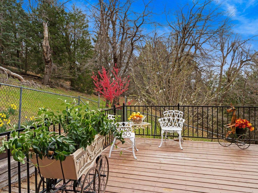 22209 Crestline Road Palomar Mountain, CA 92060 - Photo 24 of 51 a view of a terrace with furniture