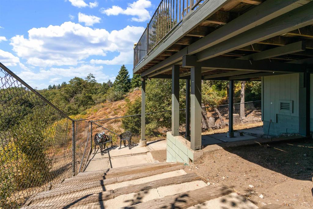 22209 Crestline Road Palomar Mountain, CA 92060 - Photo 37 of 51 a view of a porch
