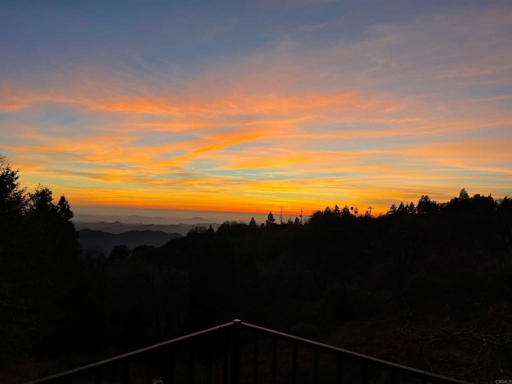 22209 Crestline Road Palomar Mountain, CA 92060 - Photo 8 of 51 a view of sky from balcony