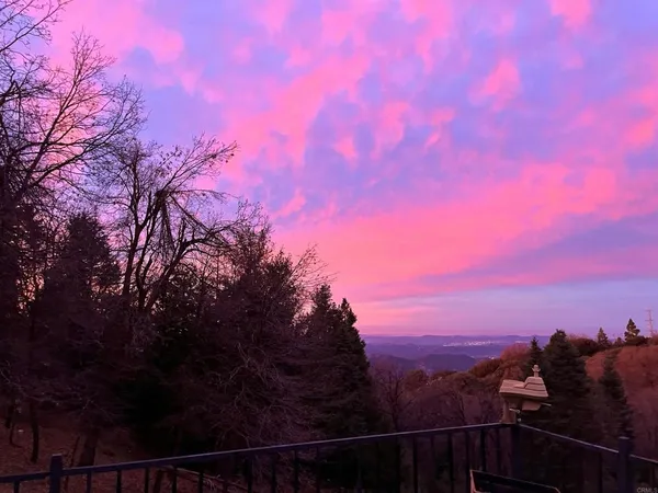 a view of sunset