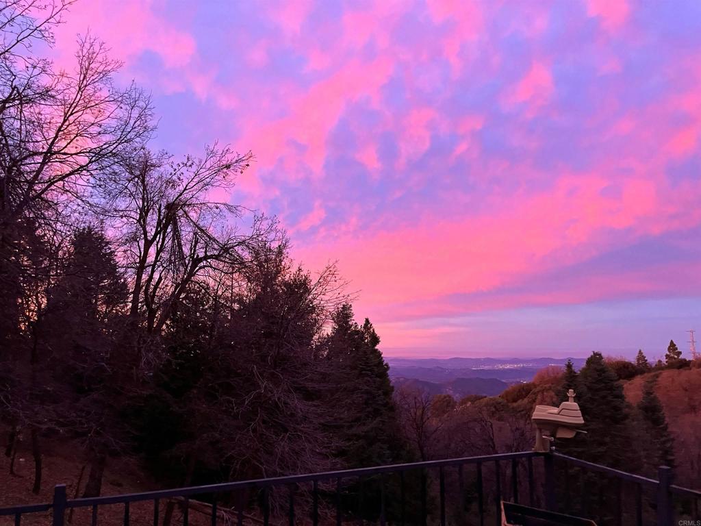 22209 Crestline Road Palomar Mountain, CA 92060 - Photo 9 of 51 a view of sunset