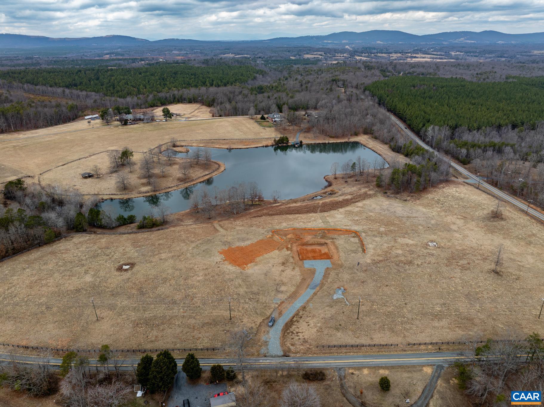 Lot 3 Martin Kings Road Charlottesville, VA 22902 - Photo 11 of 14 a view of a pool with a yard