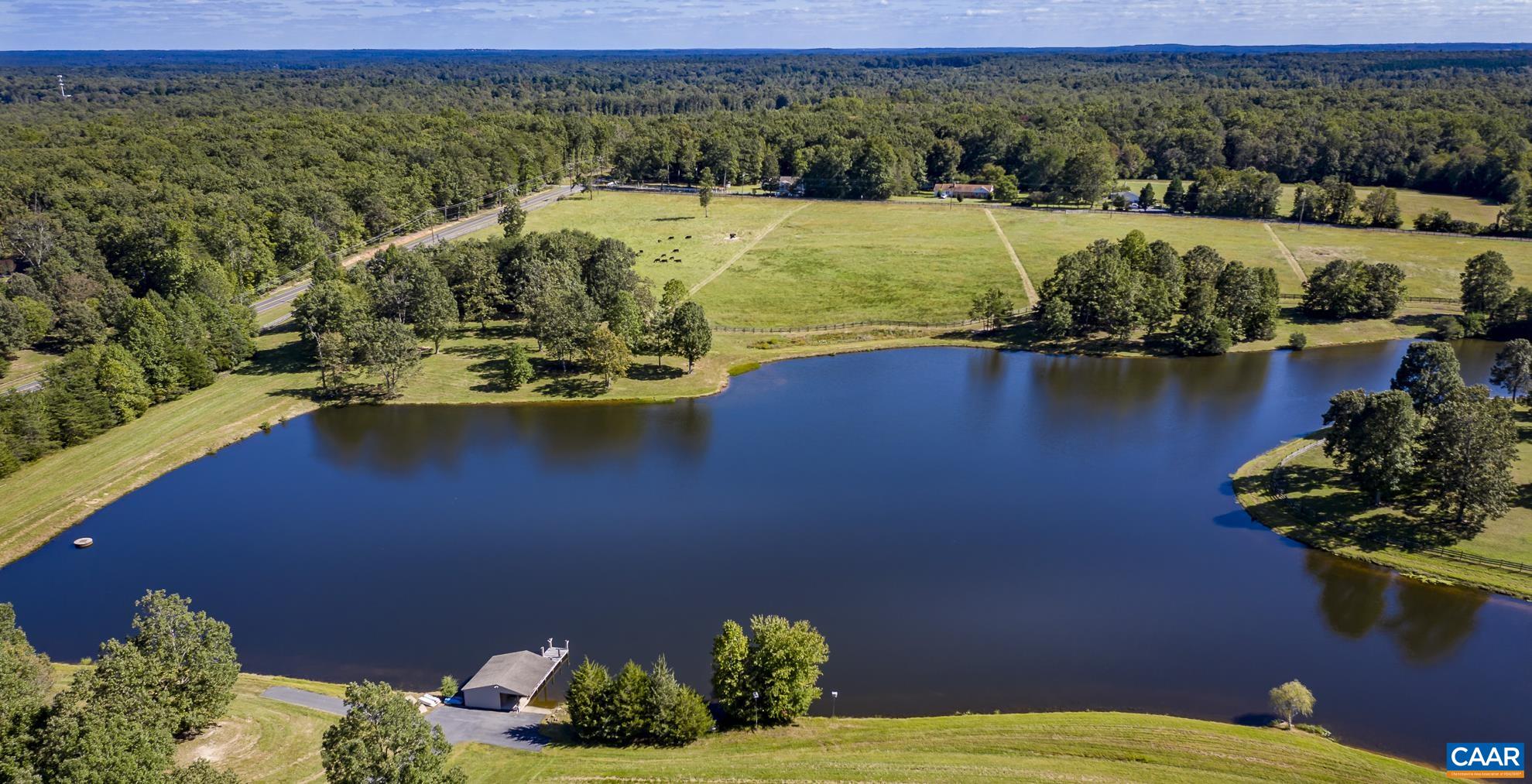 Lot 3 Martin Kings Road Charlottesville, VA 22902 - Photo 5 of 14 a view of a lake with a mountain