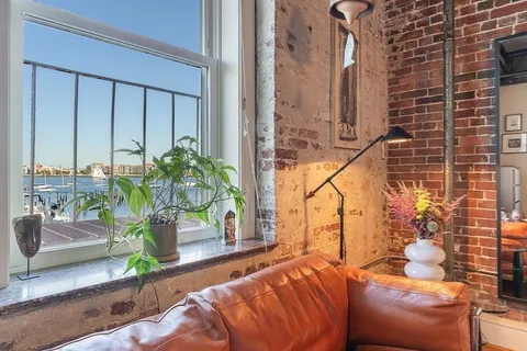 a living room filled with furniture