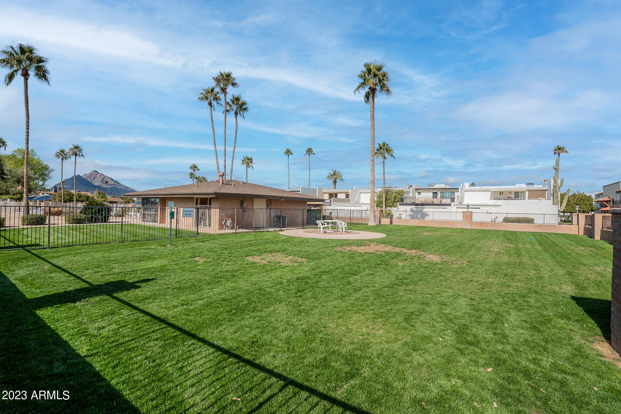 7720 East Camelback Road Scottsdale, AZ 85251 - Photo 20 of 22 Gated Dog Park & Clubhouse