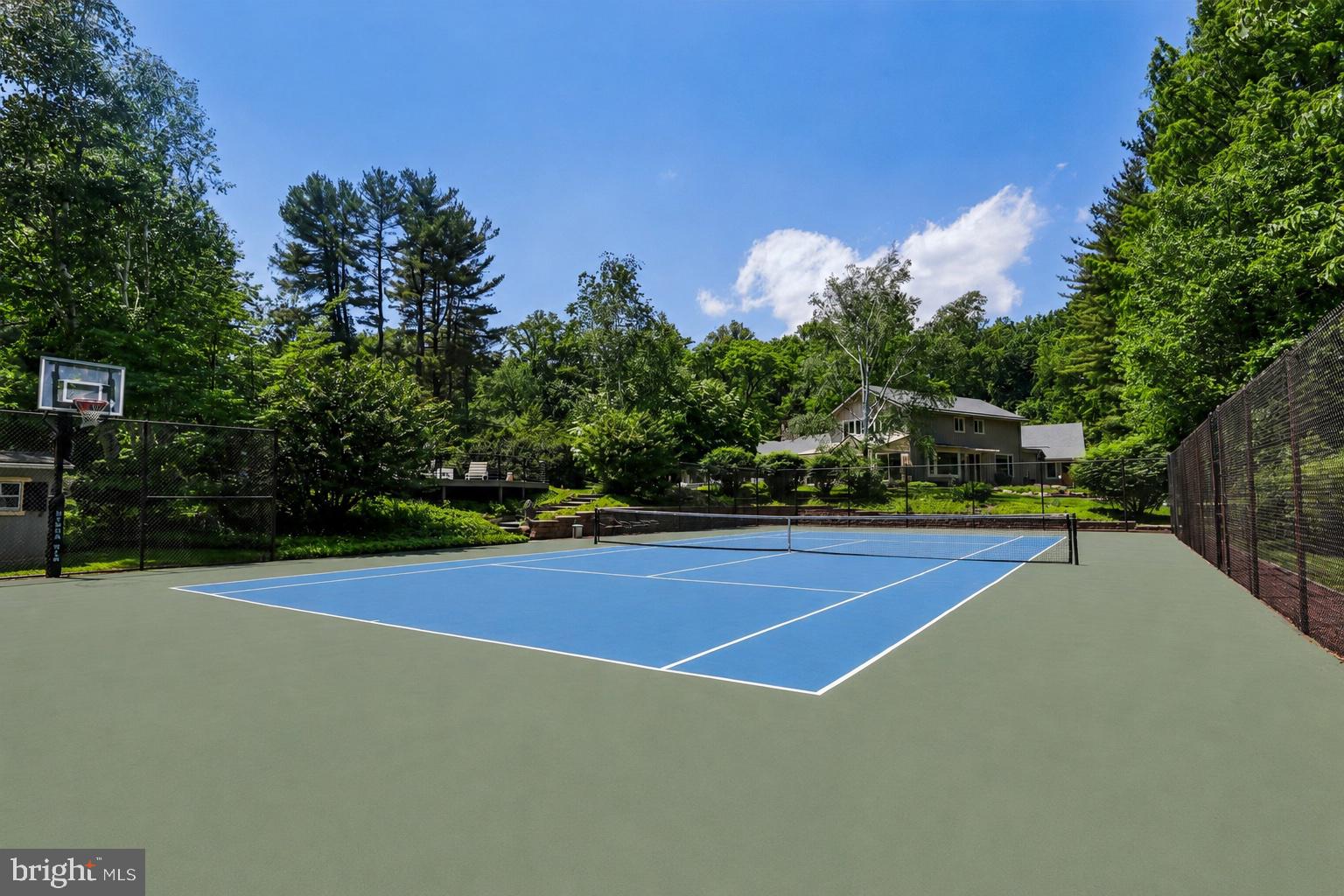 1673 Paper Mill Road Jenkintown, PA 19046 - Photo 67 of 73 a view of a tennis court