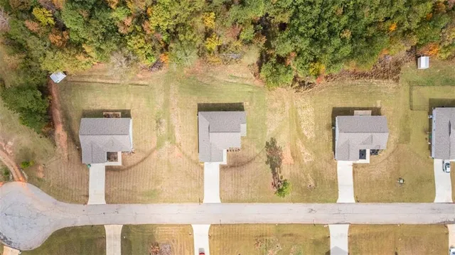 a view of a city with houses