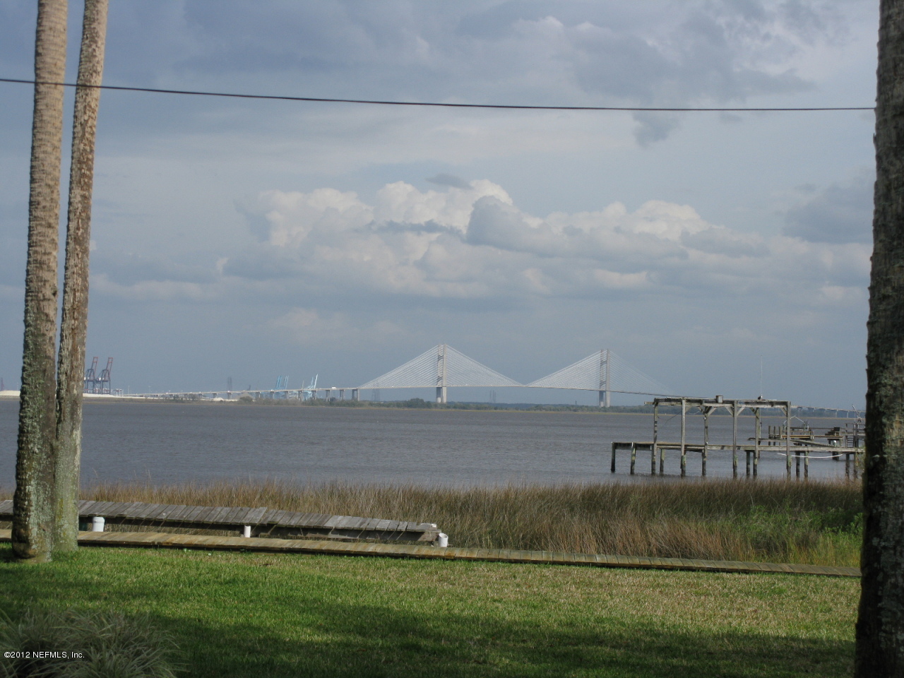 5533 Edenfield Road Jacksonville, FL 32277 - Photo 11 of 27 View of Dames Pt. Bridge from Yard.