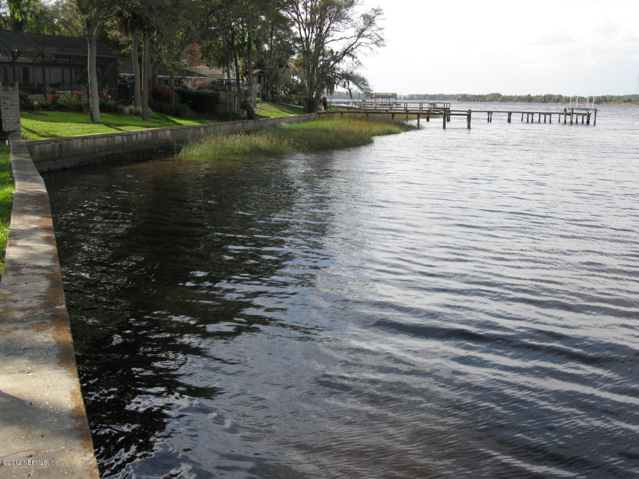 5533 Edenfield Road Jacksonville, FL 32277 - Photo 13 of 27 View of Bulkhead in Backyard