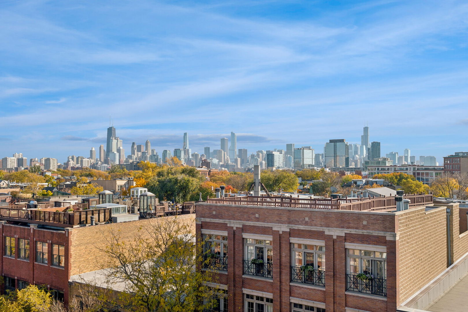 1122 West Armitage Avenue, Unit 302 Chicago, IL 60614 - Photo 23 of 23 a view of a city with tall buildings