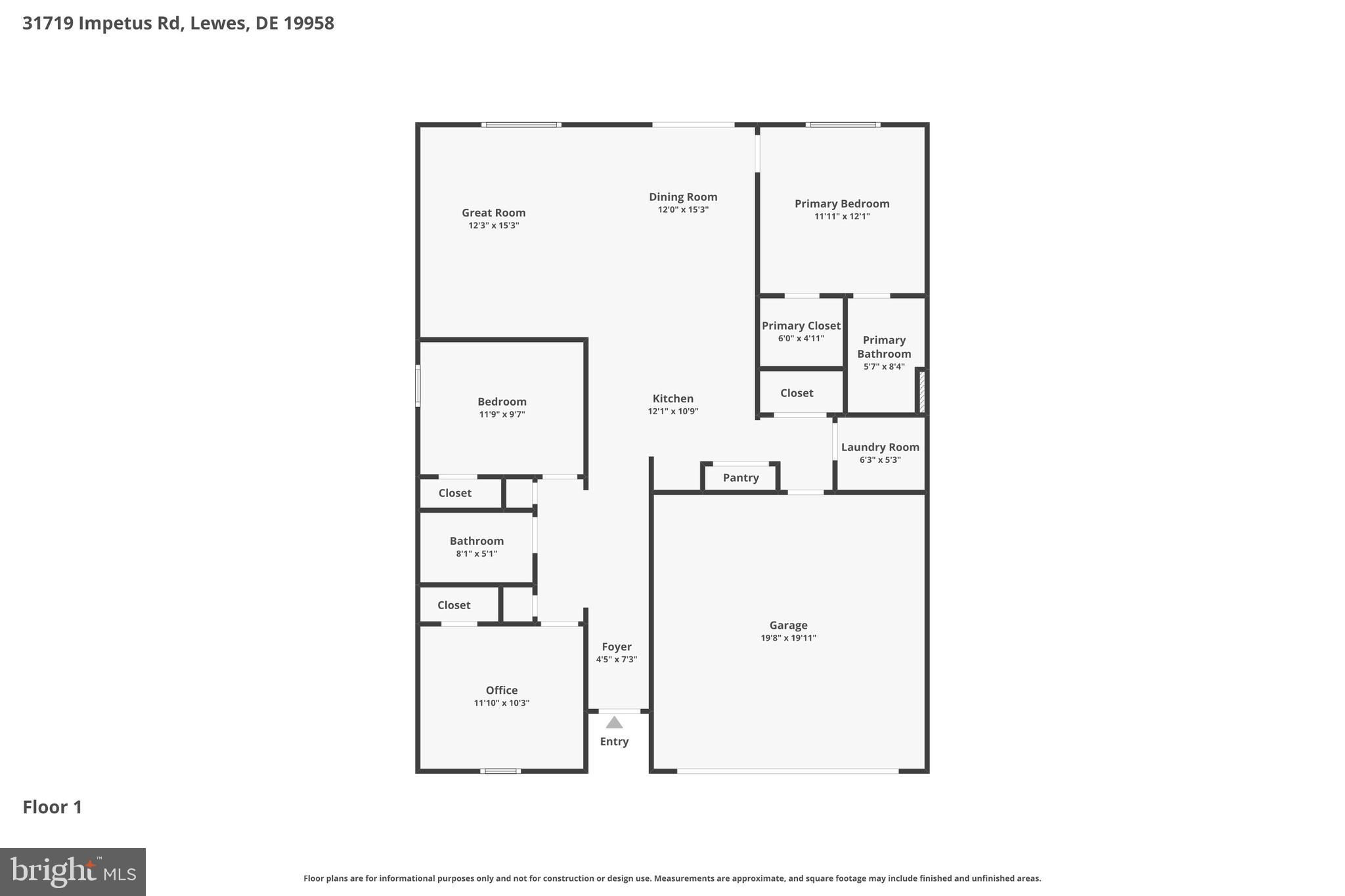 31719 Impetus Road Lewes, DE 19958 - Photo 66 of 66 Main Floor Plan
